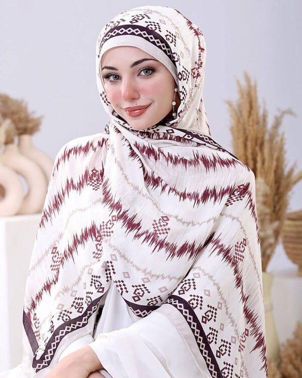 ⁦Printed Cotton Elegance⁩ - الصورة ⁦3⁩