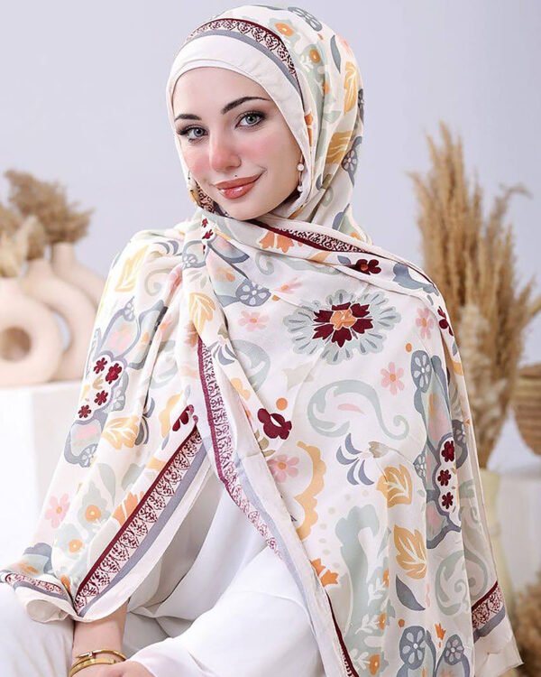 ⁦Printed Cotton Elegance⁩ - الصورة ⁦1⁩