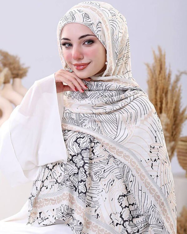 ⁦Printed Cotton Elegance⁩ - الصورة ⁦2⁩