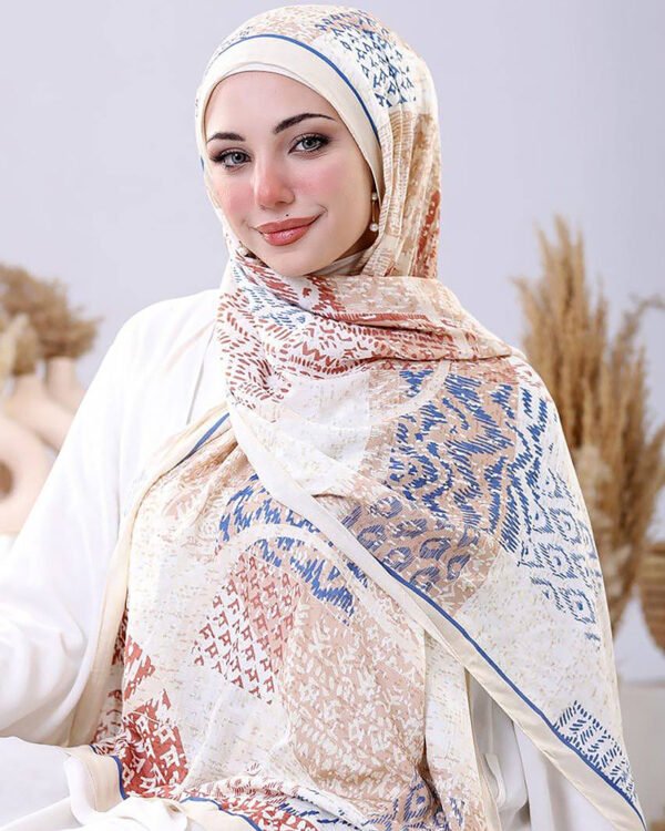 ⁦Printed Cotton Elegance⁩ - الصورة ⁦2⁩