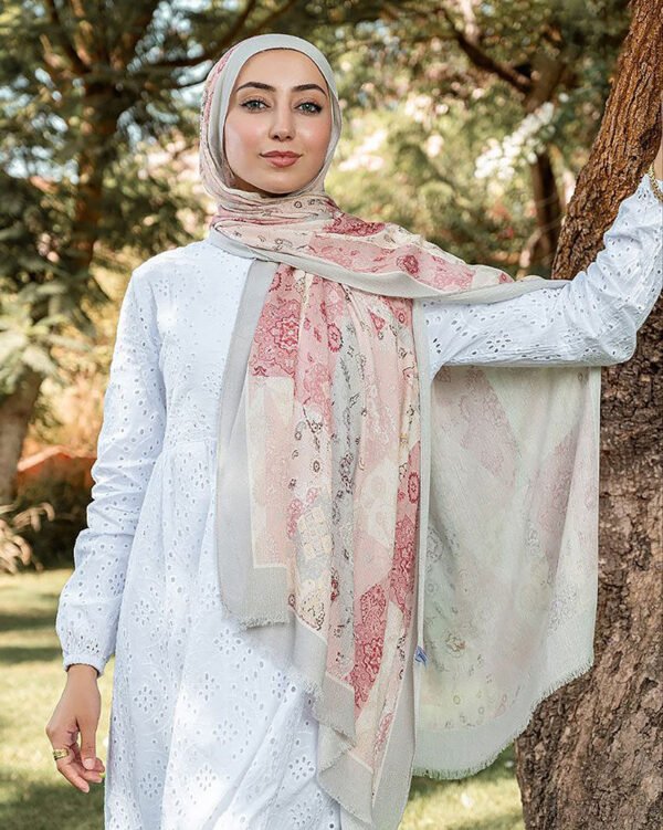 ⁦Printed Soft Cotton Scarf⁩ - الصورة ⁦1⁩