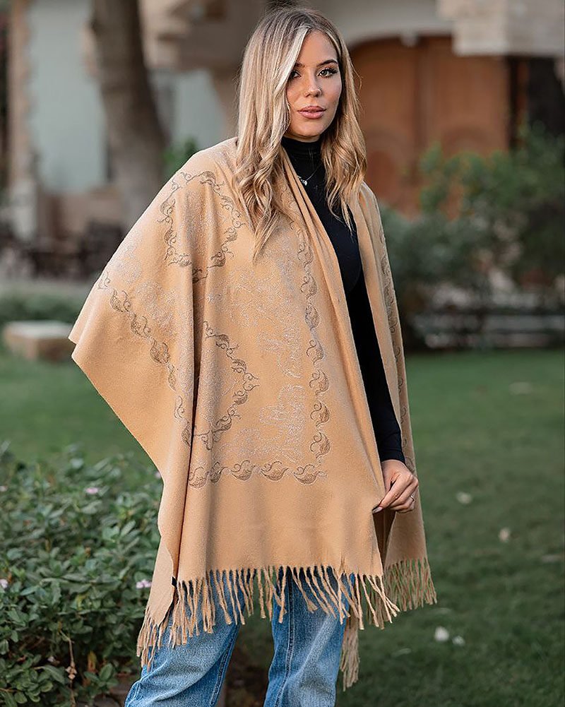 ش13 (2) Shawl 6465 - Image 1
