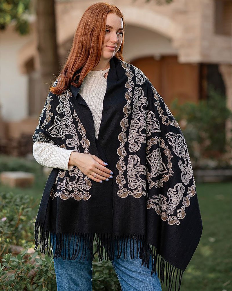 ش14 Shawl 6465 - Image 1
