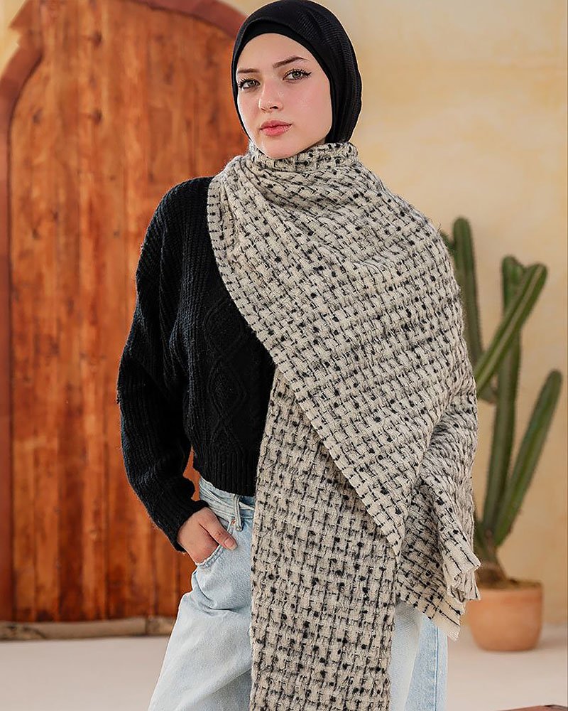 ش3 (2) Shawl 6466 - Image 1